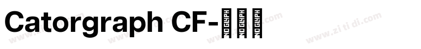 Catorgraph CF字体转换